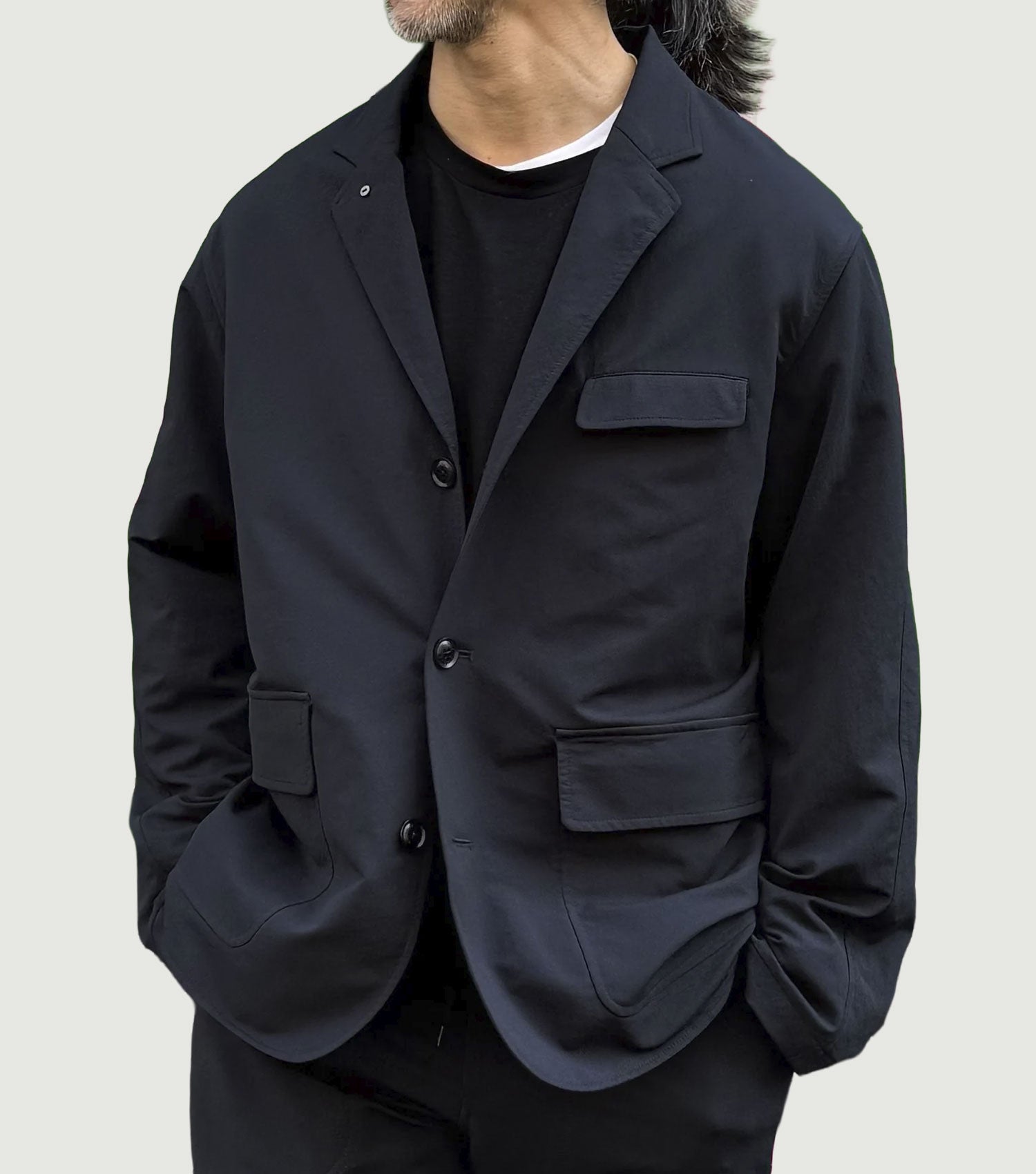 ALPHADRY Club Jacket Navy N - Nanamica