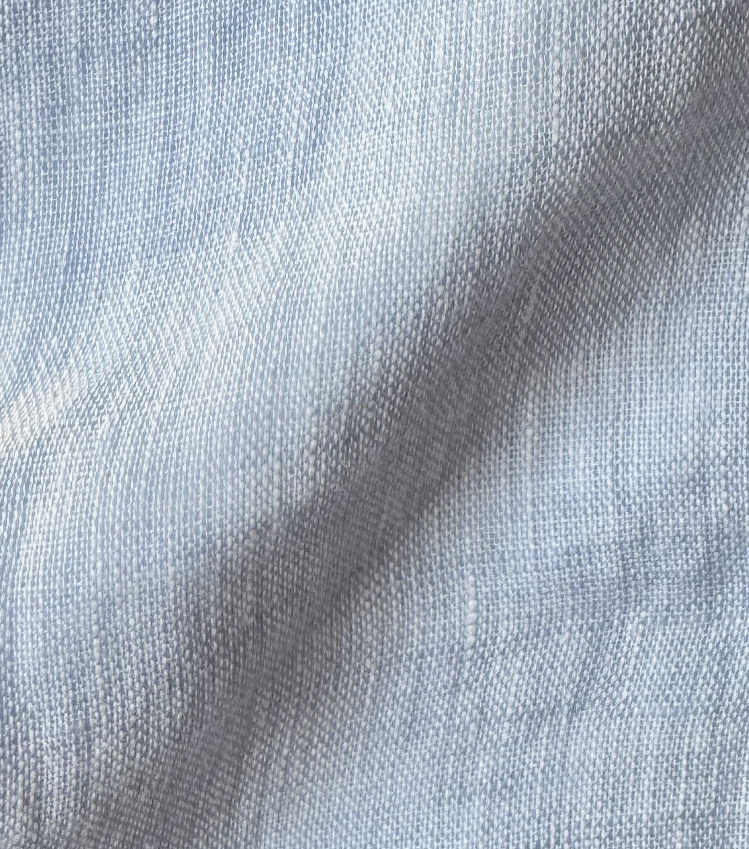100% Linen Button Down Shirt Light Blue - BLAW