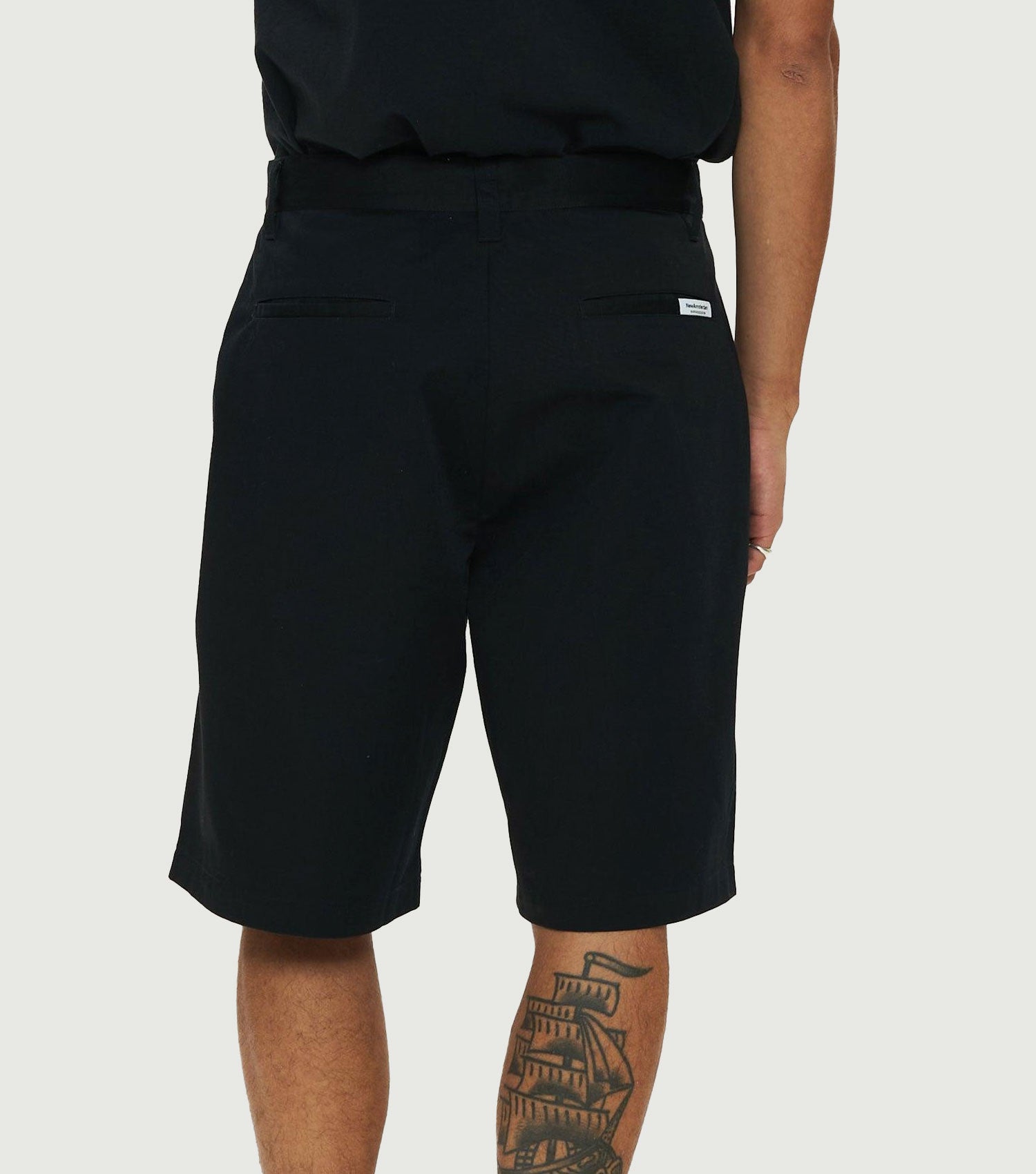 Reworked Short Black - New Amsterdam Surf Association