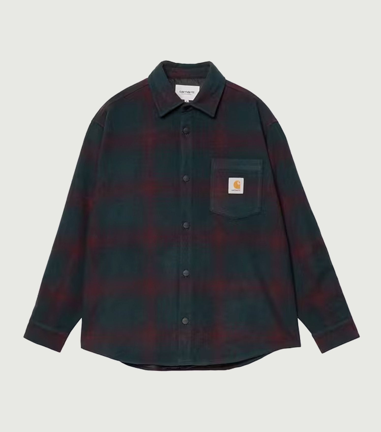 Brennan Shirt Jacket Brennan Check, Deep Lagoon - Carhartt WIP