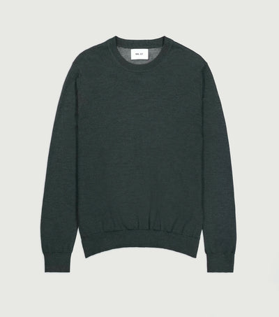 Ted Lightweight Sweater Dark Army 6605 - NN.07