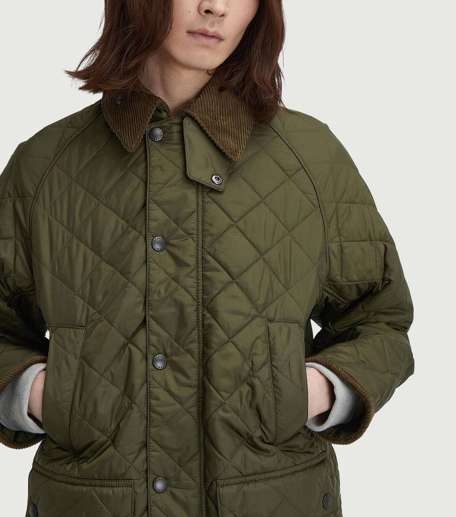 Bedale Quilted Jacket Olive - Barbour