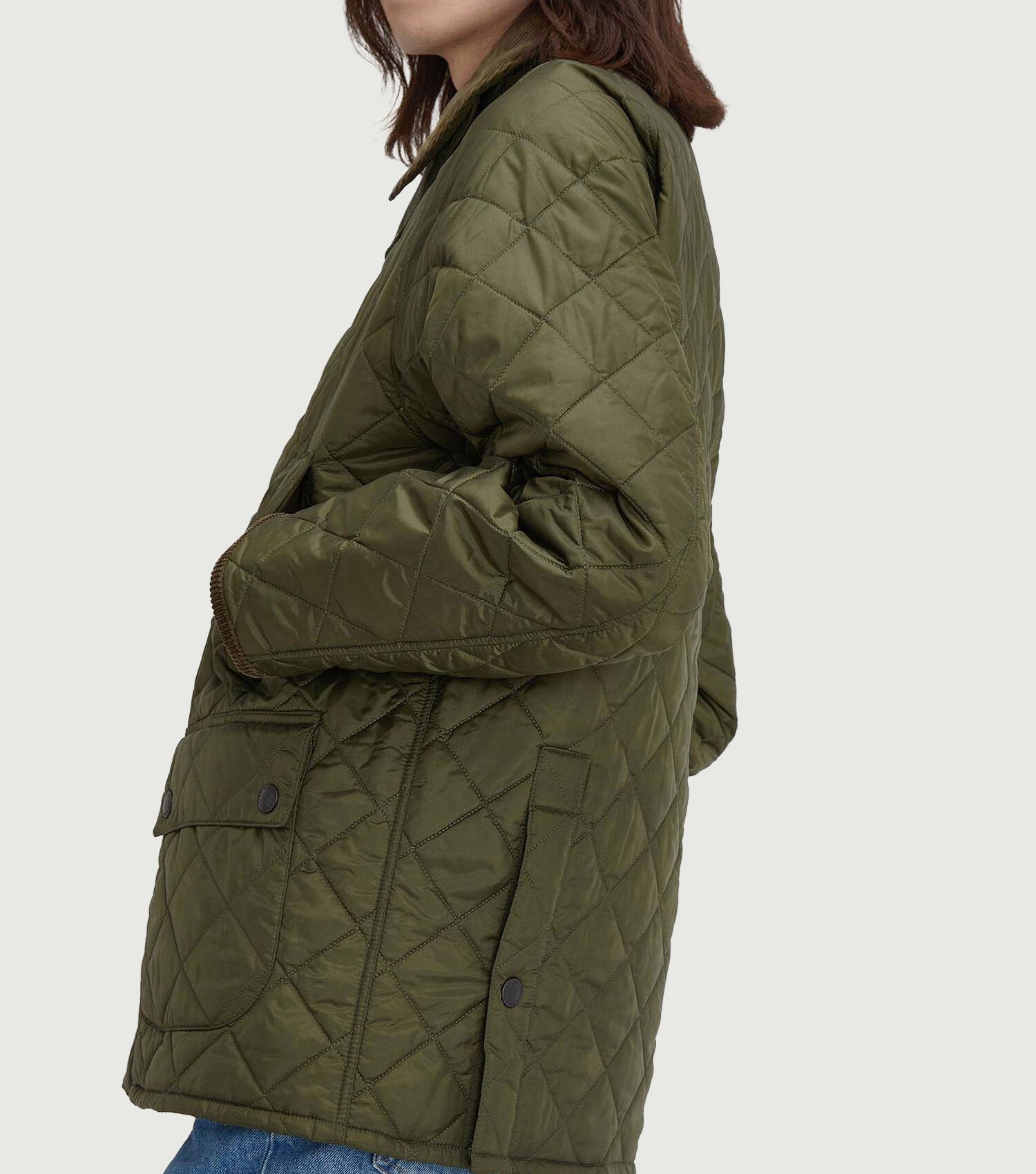 Bedale Quilted Jacket Olive - Barbour
