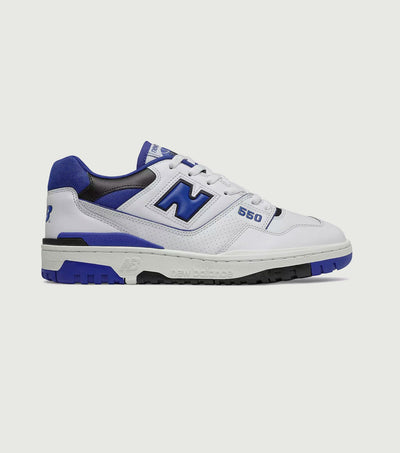 BB550 Sneakers White with Team Royal - New Balance