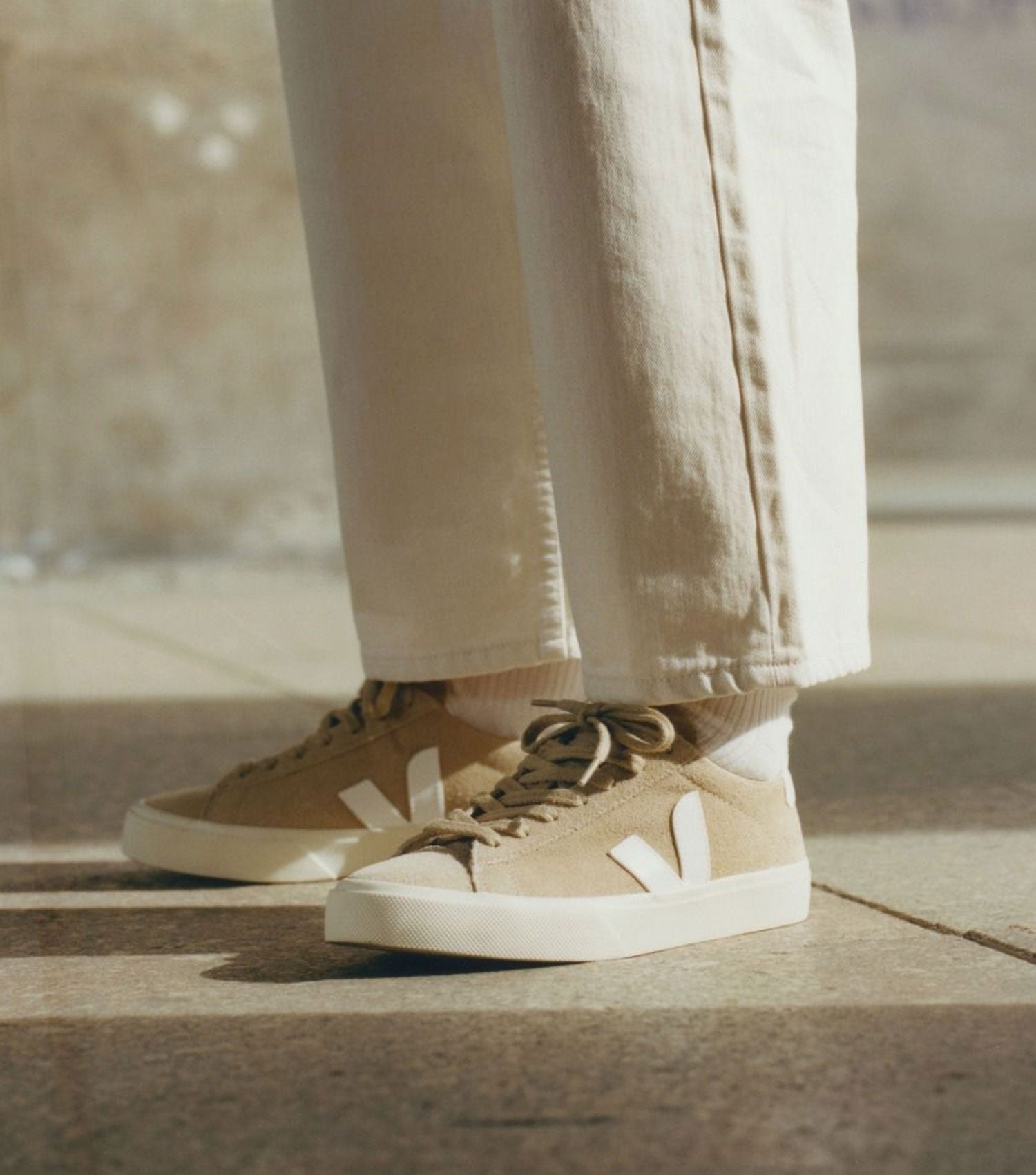 Campo Suede Dune-White - Veja