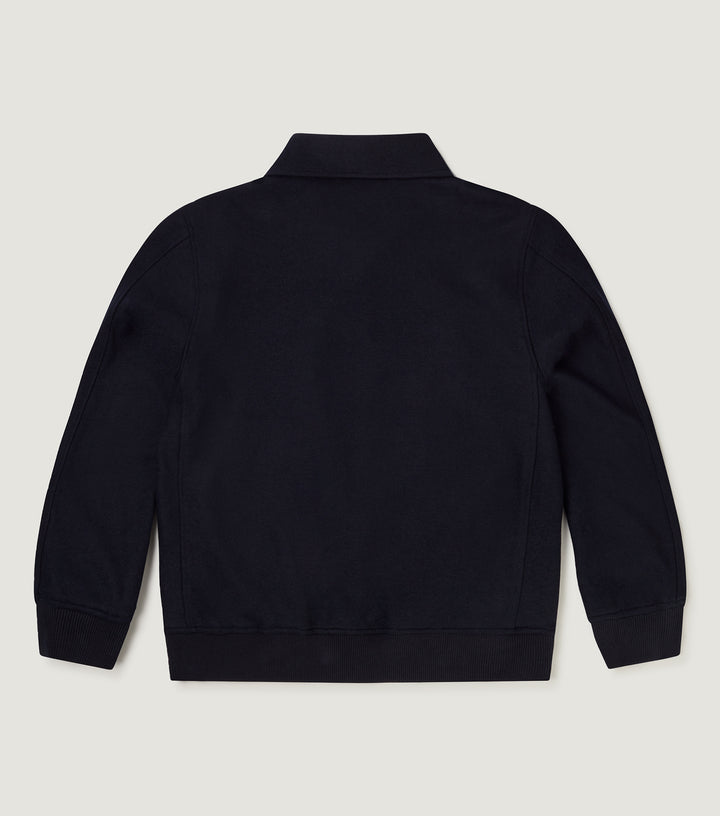 Bomber wool Jacket Navy - BLAW