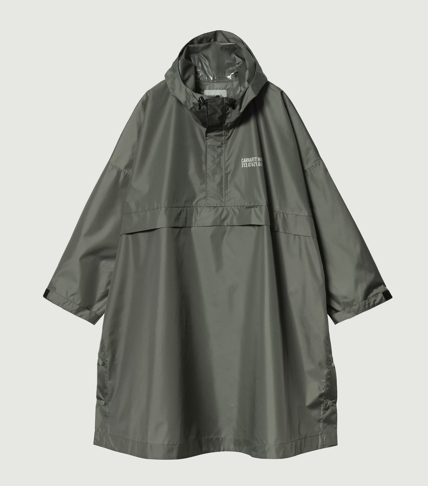 Tour Packable Rain Poncho Smoke Green - Carhartt WIP