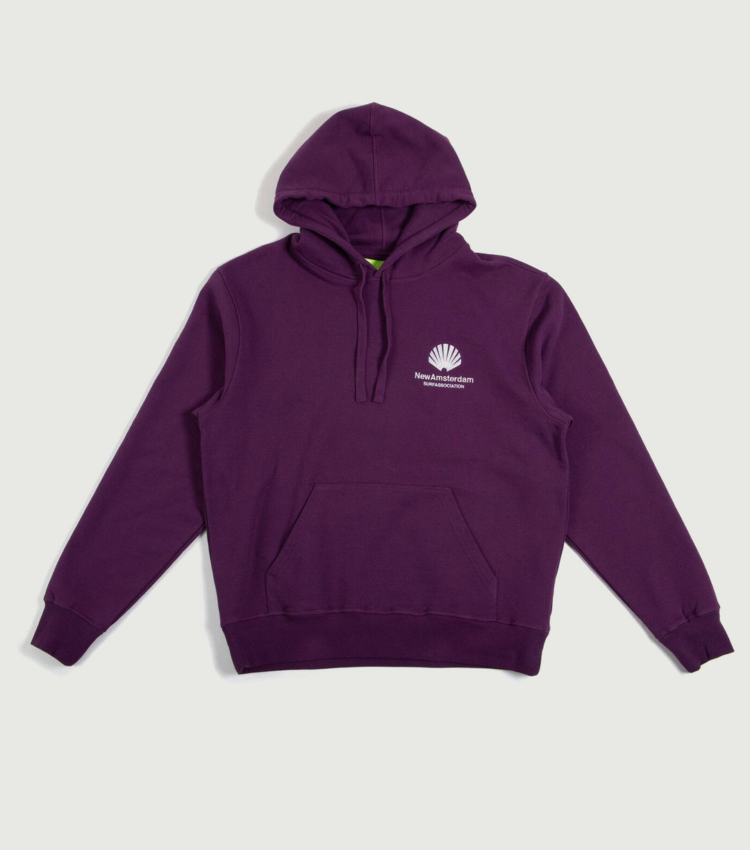 Logo Hoodie Purple - New Amsterdam Surf Association
