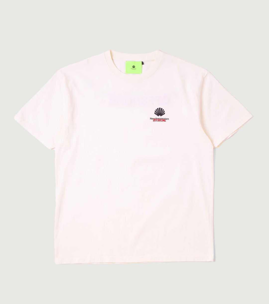 Logo Offshore Tee off-white - New Amsterdam Surf Association