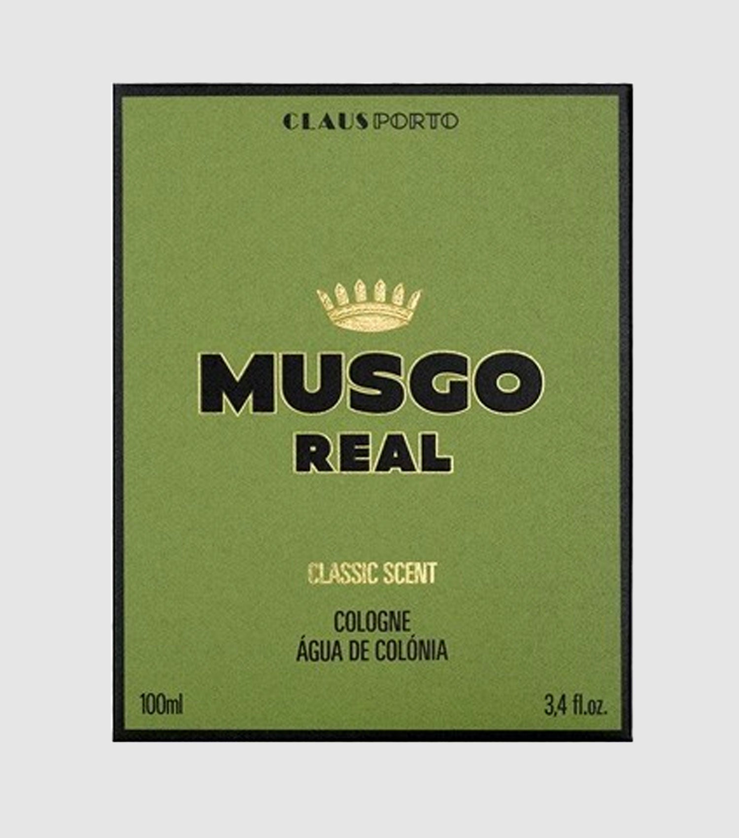 Eau de Cologne Classic Scent - Musgo Real