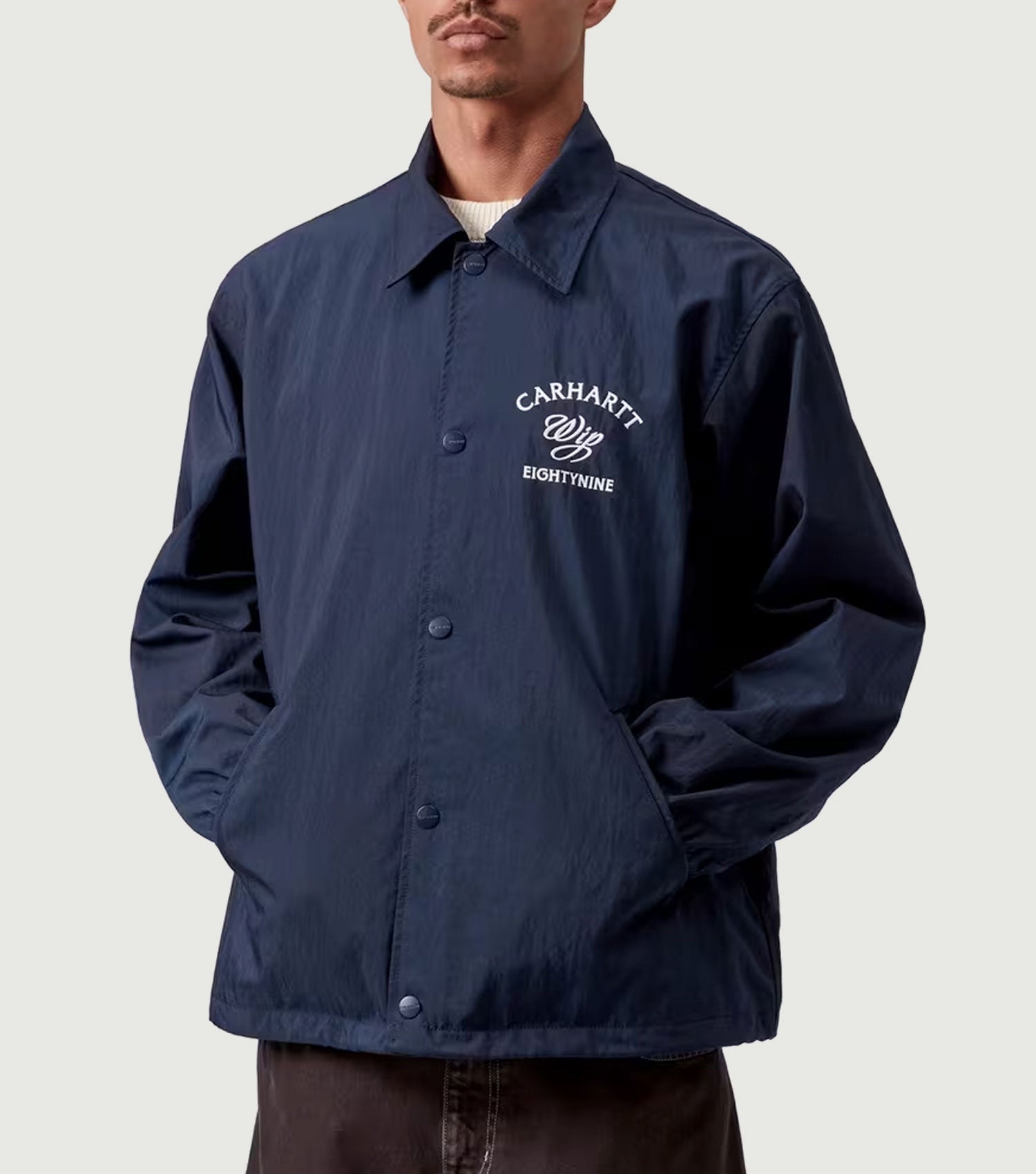 Eightynine Coach Jacket Jupiter/White - Carhartt WIP