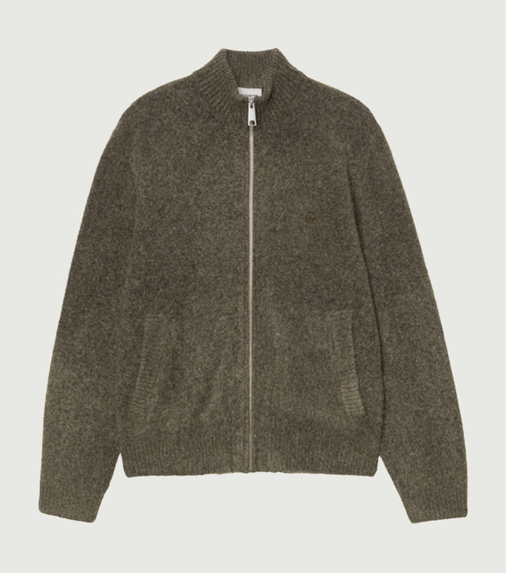 Curtis Sweater Jacket Tangled Shungite