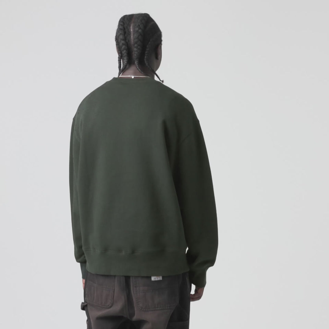 1989 Winners Sweatshirt Raven, Heavy stone wash — CAR20.300.1-Gry