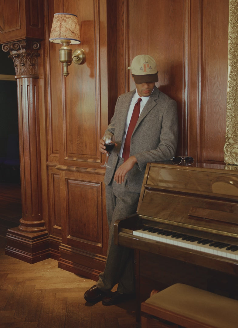 Tailored Blazer Birdseye Wool Grey - Percival - Product video