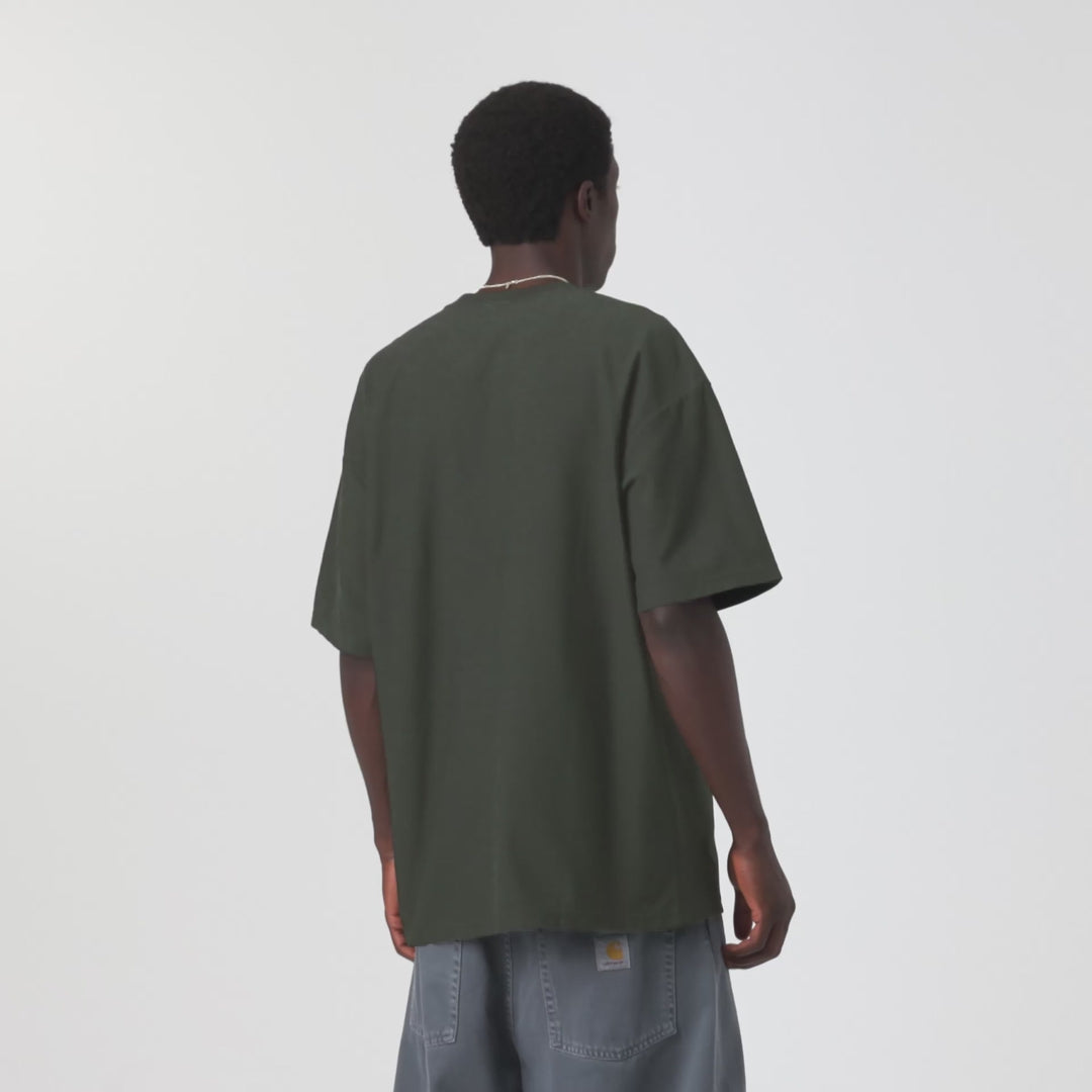 S/S 1989 Winners T-Shirt Raven, Heavy stone wash — CAR20.100.2-Gry