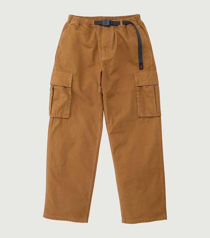 Gramicci Herringbone Cargo Pants Umber