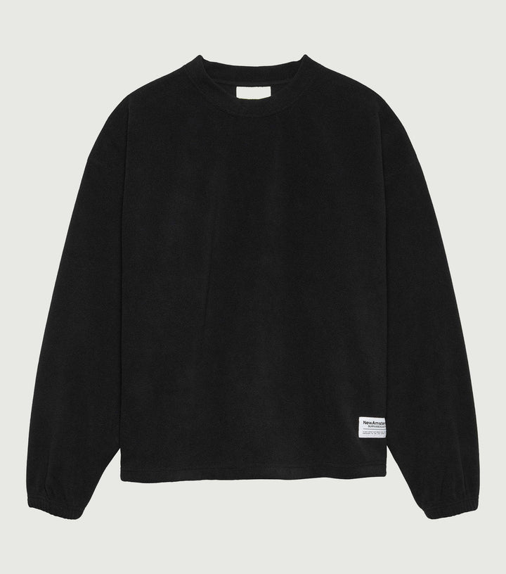 Fleece Crewneck Black