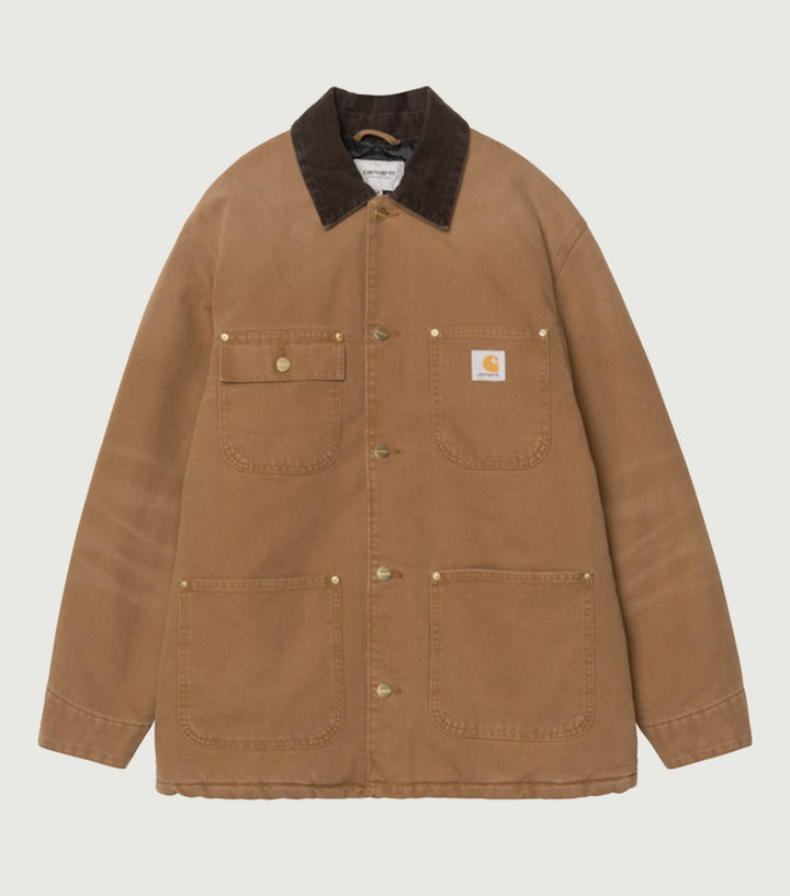 OG Chore Coat WIP H Brown / Tobacco, Stone canvas