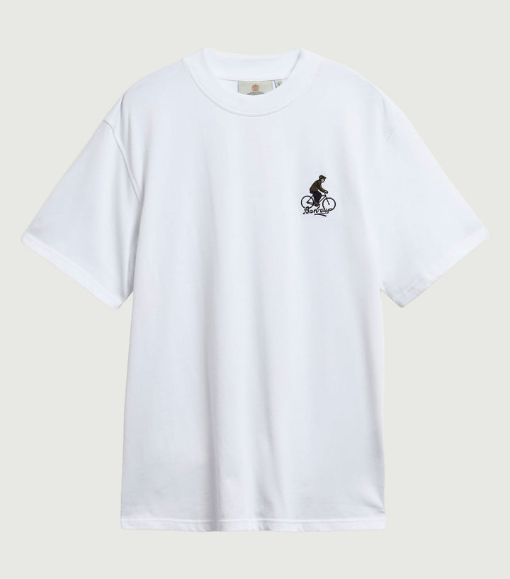 Camiseta oversized Trussford Bicycle White