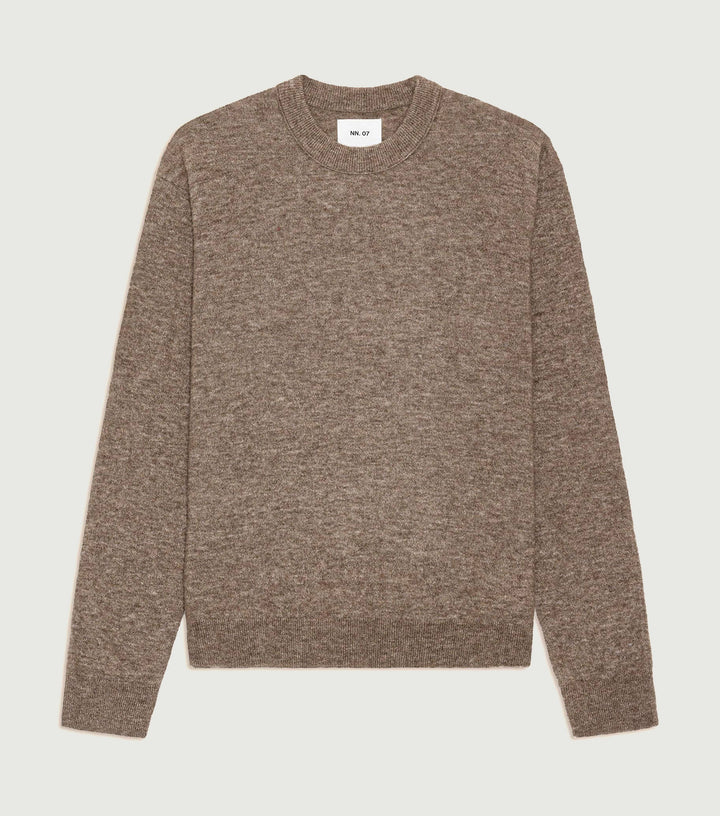 Gavin - Bouclé yarn sweater Desert Clay
