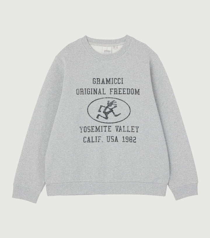 Gramicci Yosemite Valley Sweatshirt Grey Heather