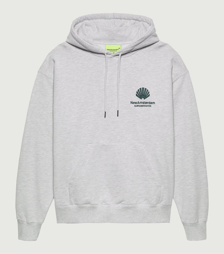 Logo Hoodie Grey Melange
