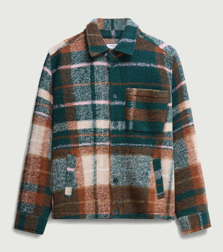 Knowles Overshirt Wool Multi Check