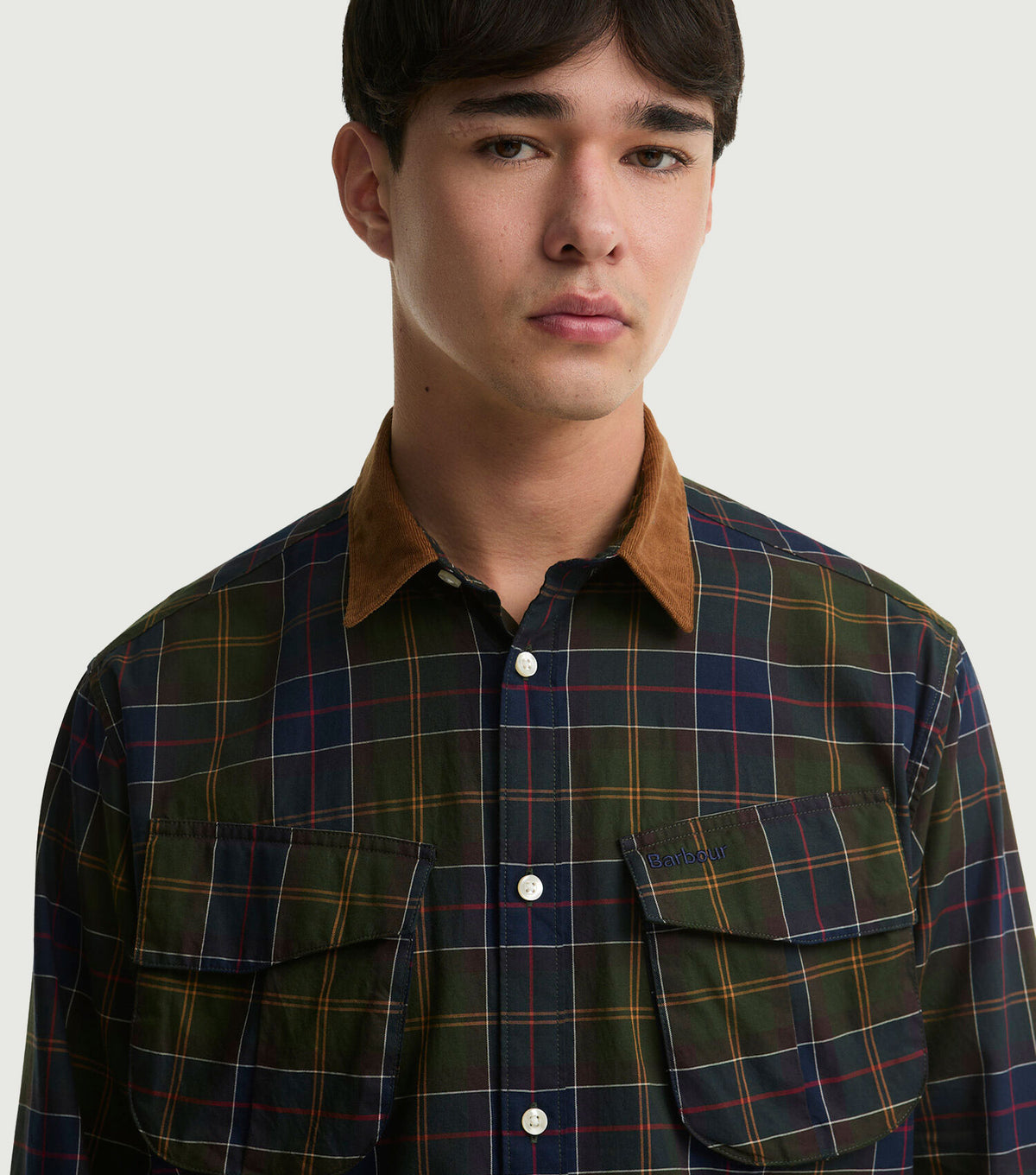 Jungle Tartan Oversized Long-Sleeved Shirt - Barbour