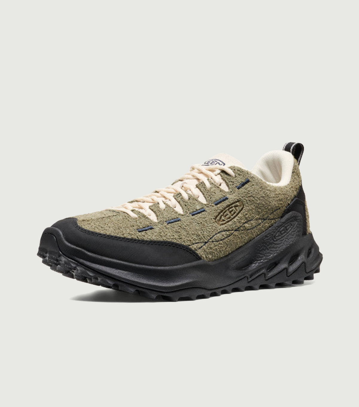 KEEN Jasper Zionic Dark Olive/Birch - pair view