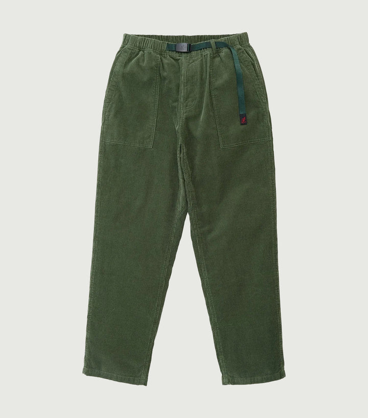 Gramicci Cord Loose Tapered Ridge Pants Toned Olive