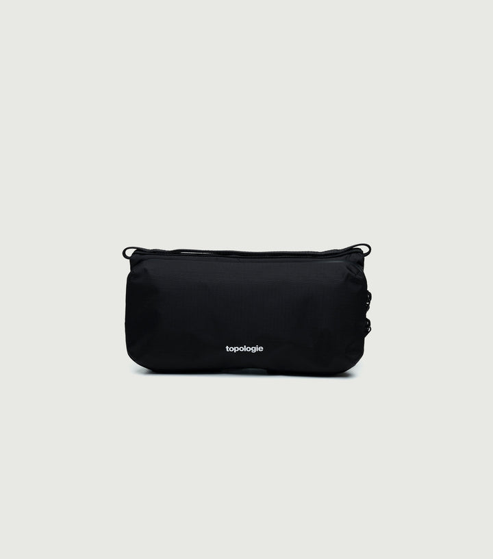 Bottle Sacoche Medium Black Ripstop Dry