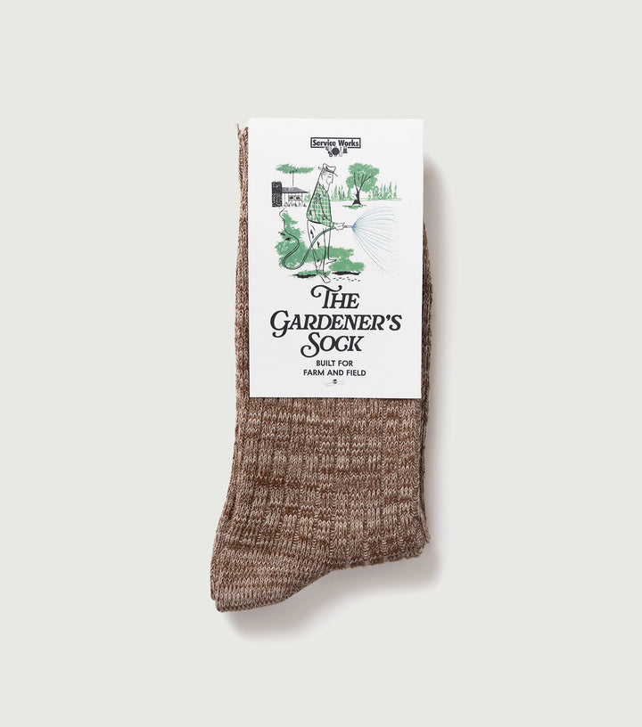 The Gardener's Sock - Brown