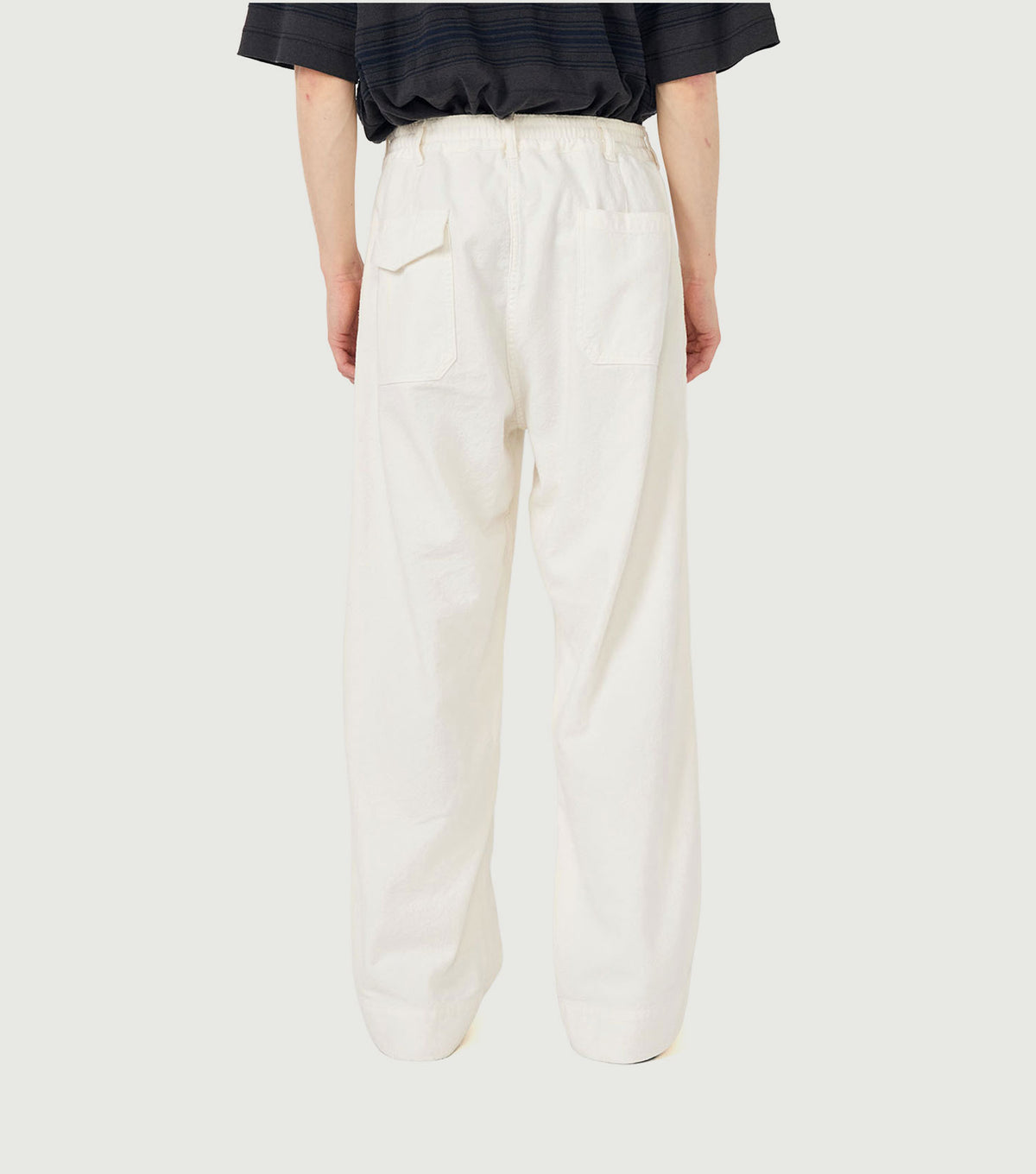 Silk Nep Cotton Twill Deck Pants - Nanamica