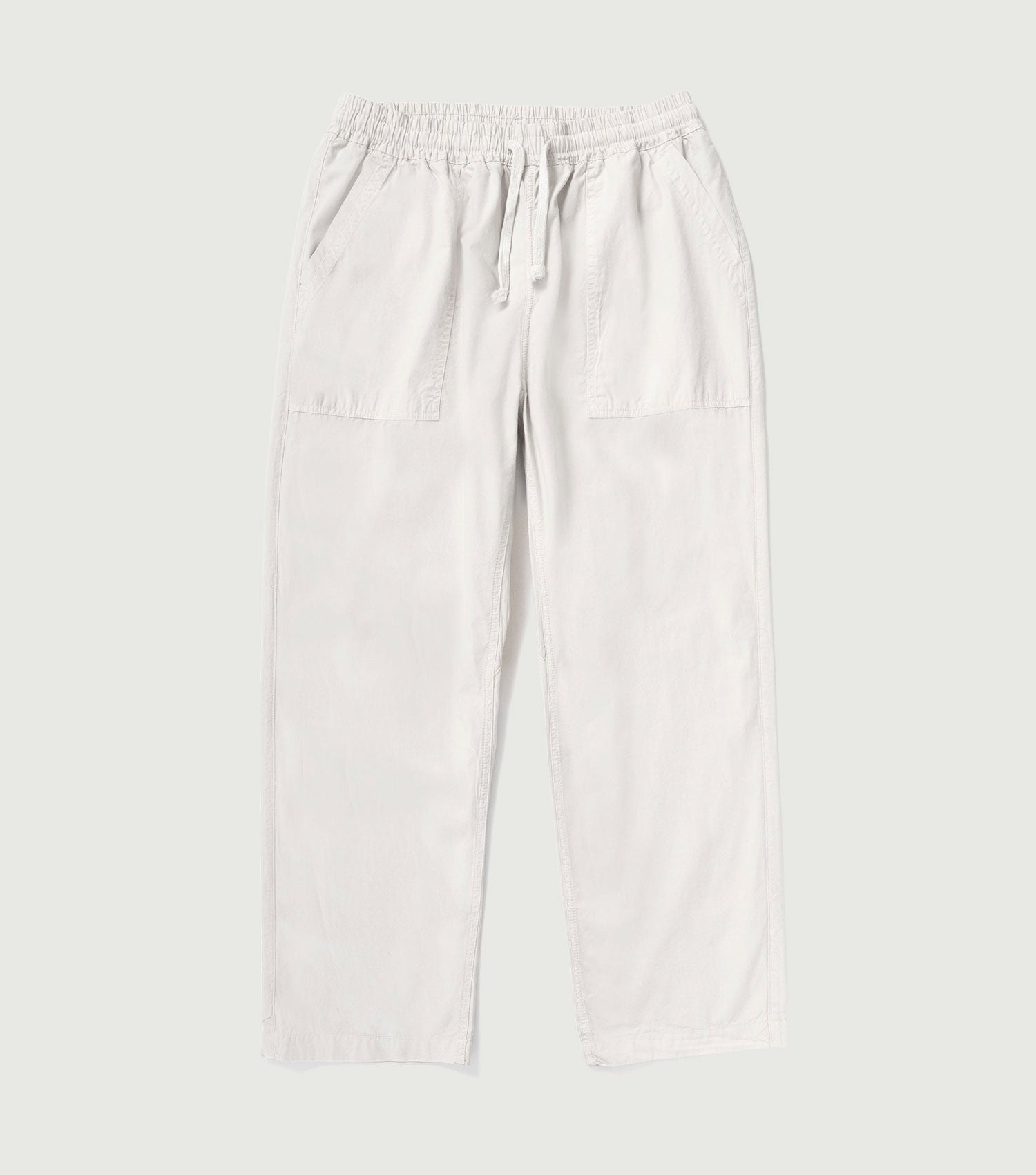 Poplin Chef Pants - Salt - ServiceWorks