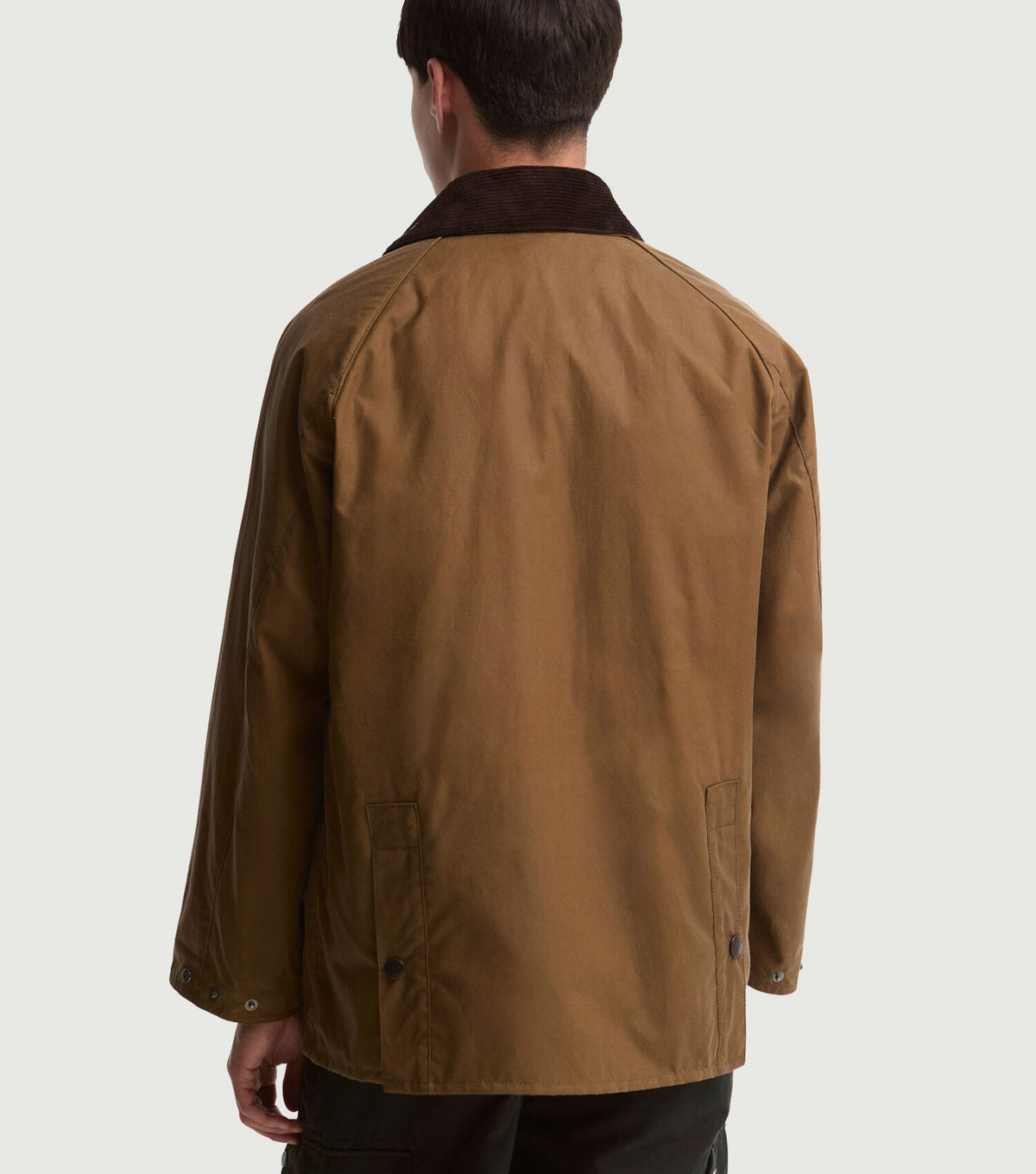 Oversized Bedale Waxed Jacket Sand - Barbour