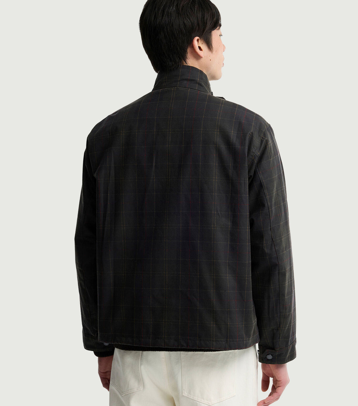 Modified Tartan Ursula Waxed Jacket Classic Tartan - Barbour