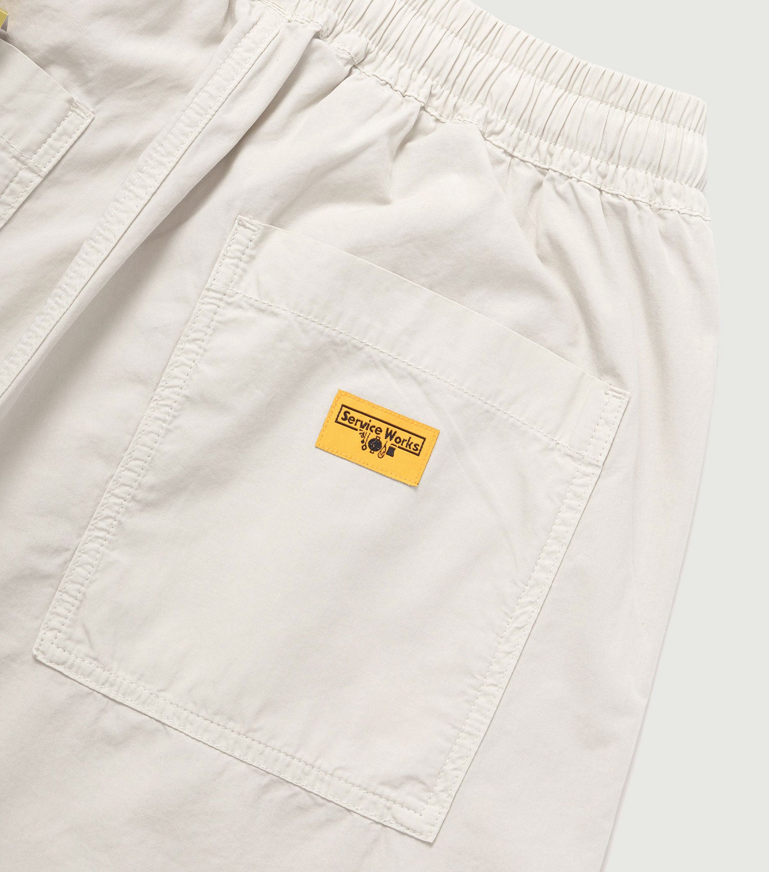 Poplin Chef Pants - Salt - ServiceWorks