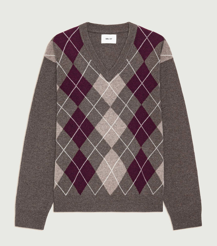 Otto - V-neck sweater Winetasting