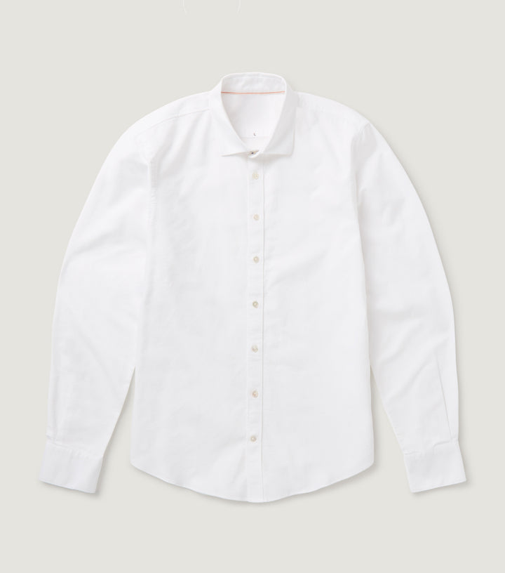 Oxford Button Down Shirt White