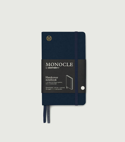 Notebook A6 Monocle, Hard Cover Navy - MONOCLE by Leuchtturm1917