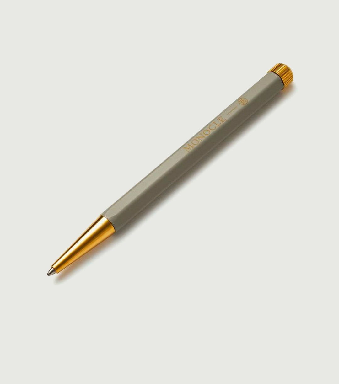Drehgriffel Monocle Pen, Light Grey - MONOCLE by Leuchtturm1917
