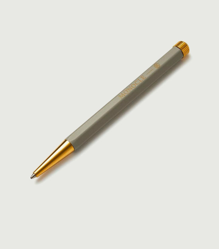 Drehgriffel Monocle Pen, Light Grey - MONOCLE by Leuchtturm1917