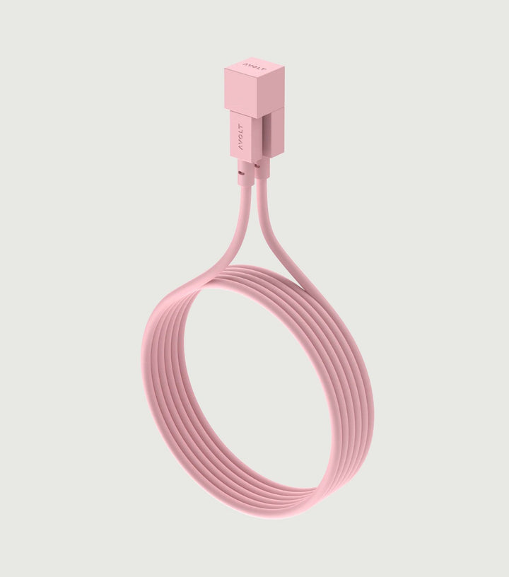 Cable 1 1,8m Lighting to USB A Old Pink - Avolt