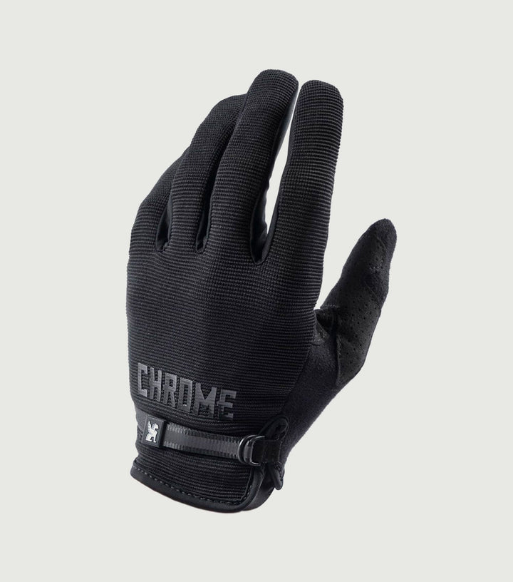 Cycling Gloves 2.0 Black - Chrome
