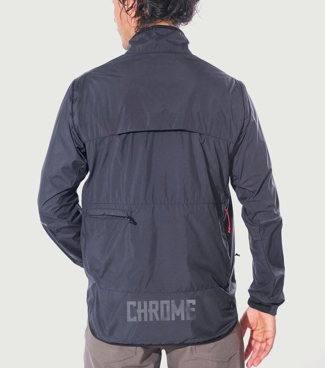 Wind Cobra 2.0 Packable Jacket Black - Chrome