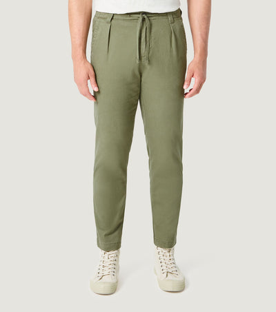 1 Pled cord Pant Slub Twill Army - BLAW