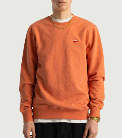 Van Embroidery Sweatshirt Orange - RVLT