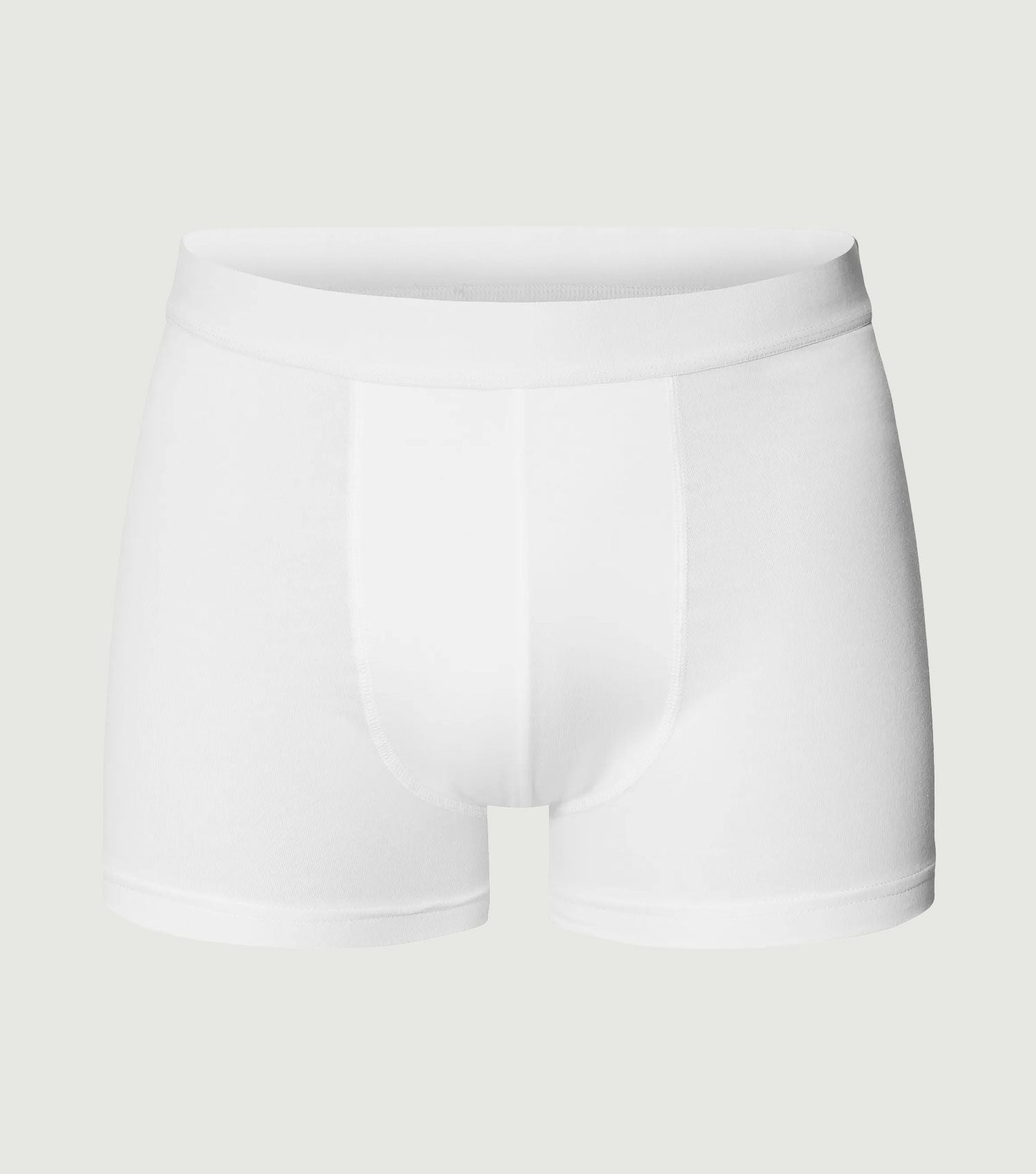3 Organic Cotton Boxer Briefs White - Bread & Boxers