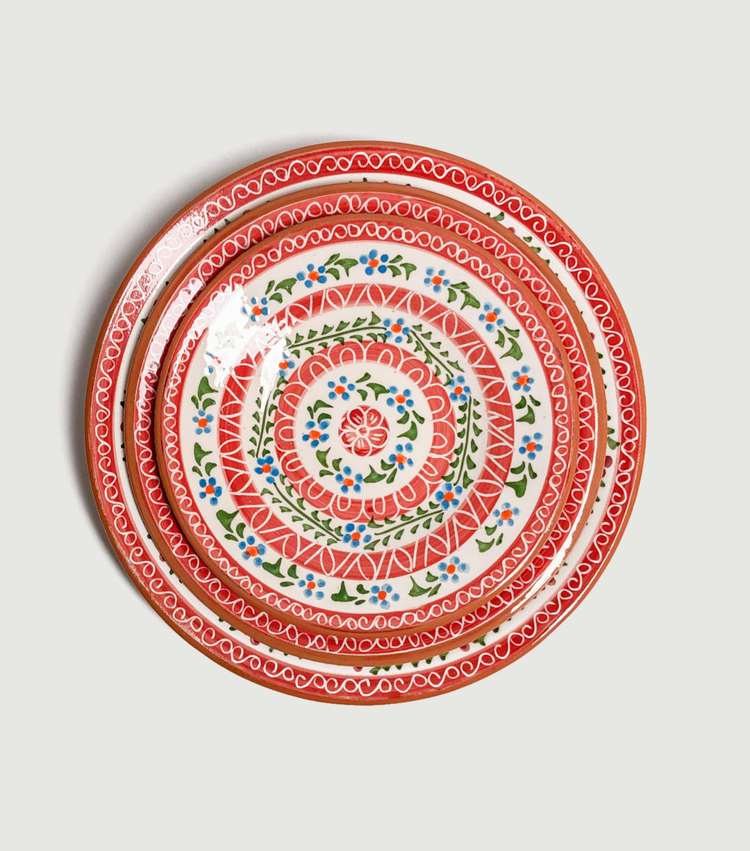 Handmade Medium Plate 20ø Rojo - Rien de Rien