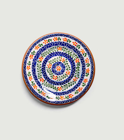 Handmade Medium Plate 20ø Azul - Rien de Rien